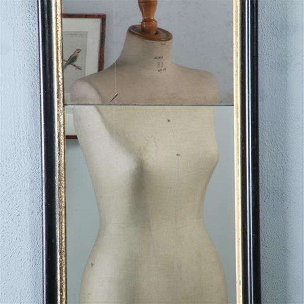 Grote foto damspiegel of penantspiegel met gedeeld spiegelglas ca 1800 no.290821 1 53 m. hoog antiek en kunst spiegels