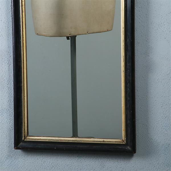 Grote foto damspiegel of penantspiegel met gedeeld spiegelglas ca 1800 no.290821 1 53 m. hoog antiek en kunst spiegels