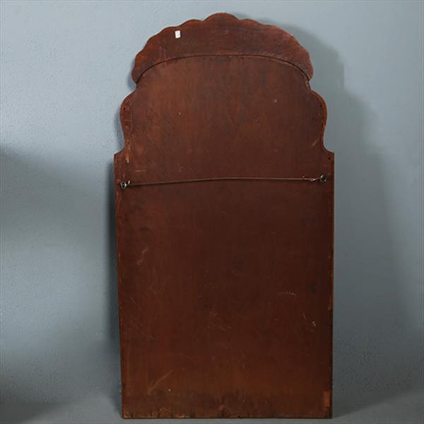 Grote foto grote hoge soester spiegel met facet en gestoken kroontje ca 1890 no.290809 1 11 m hoog. antiek en kunst spiegels