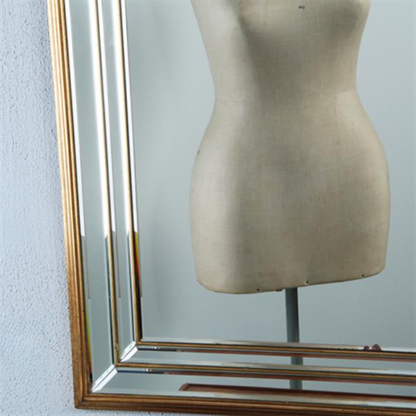 Grote foto hollywood regency deknudt vintage jaren 70 no.290838 1 24 m. hoog antiek en kunst spiegels