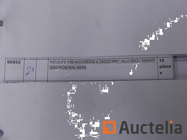Grote foto 15 dozen met 500 neolife night rvs houtschroeven ral9004 doe het zelf en verbouw onderdelen en accessoires