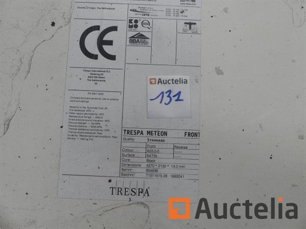 Grote foto 2 trespa platen doe het zelf en verbouw onderdelen en accessoires