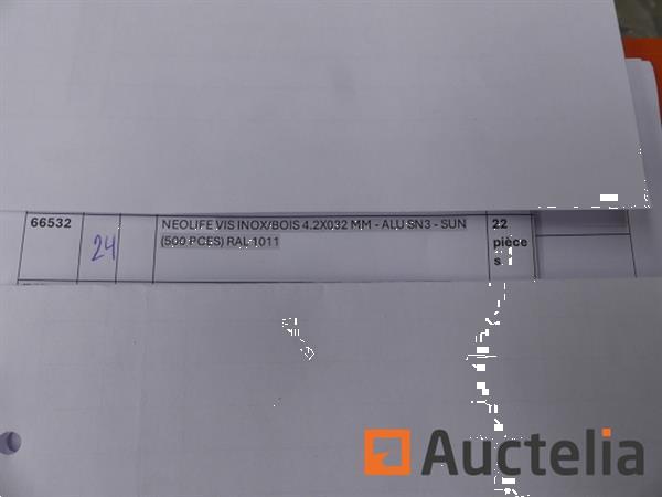 Grote foto 22 dozen met 500 neolife sun rvs houtschroeven ral1011 doe het zelf en verbouw onderdelen en accessoires