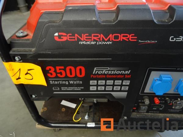 Grote foto genermore g3500 a generatorset doe het zelf en verbouw onderdelen en accessoires