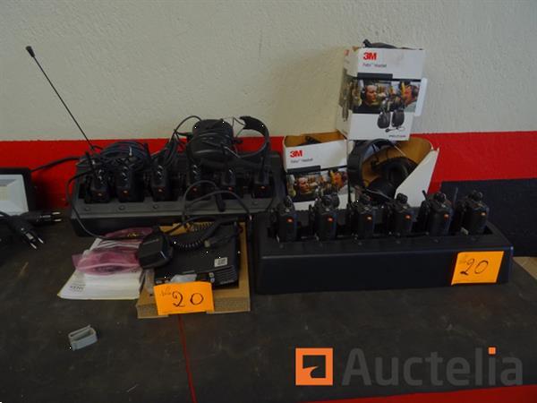 Grote foto 2 kenwood ksc 256 portofoon 12 portofoons 4 koptelefoons 1 zender doe het zelf en verbouw onderdelen en accessoires