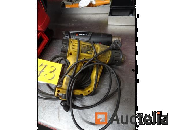 Grote foto w rth hlg 2300 e heteluchtpistool dewalt heteluchtpistool d26411 doe het zelf en verbouw onderdelen en accessoires