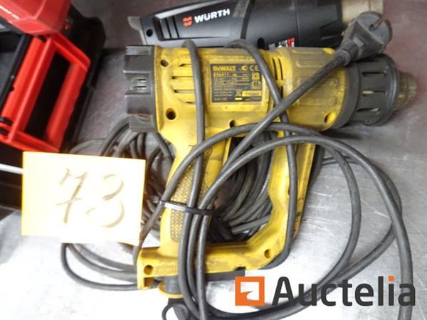 Grote foto w rth hlg 2300 e heteluchtpistool dewalt heteluchtpistool d26411 doe het zelf en verbouw onderdelen en accessoires