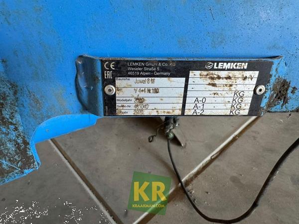 Grote foto lemken juwel 8 692139 agrarisch ploegen