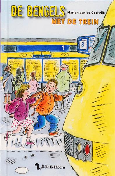 Grote foto de bengels met de trein de bengels 6 boeken jeugd 13 jaar en ouder