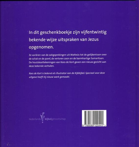 Grote foto wijze woorden van jezus boeken overige boeken