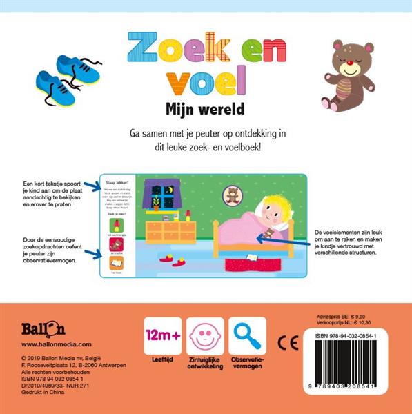 Grote foto zoek en voel mijn wereld zoek en voel 0 boeken jeugd 13 jaar en ouder