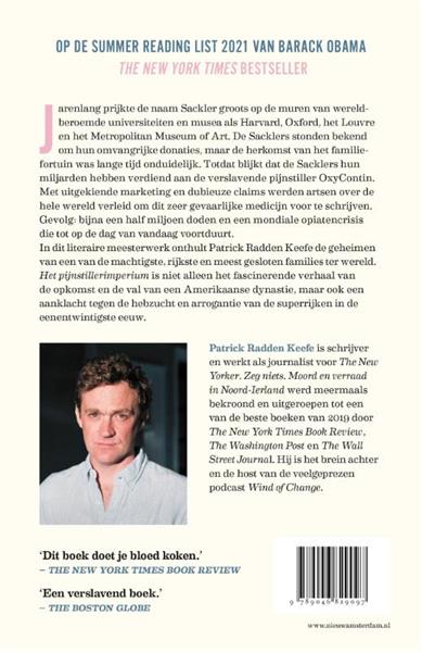 Grote foto het pijnstillerimperium boeken literatuur