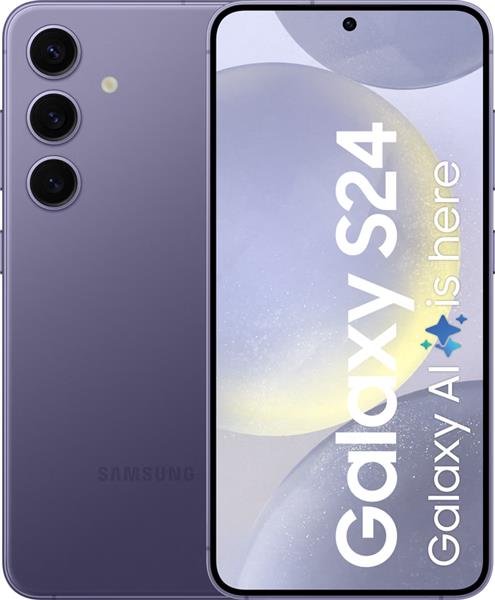 Grote foto magazijn opruiming samsung galaxy s24 5g 128gb model 2024 paars garantie op op computers en software overige computers en software