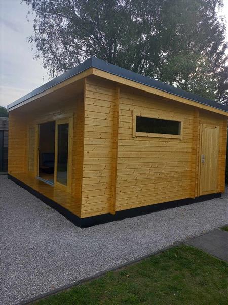 Grote foto nieuw luxe blokhut 44mm dik japan tuin en terras tuinhuisjes en blokhutten