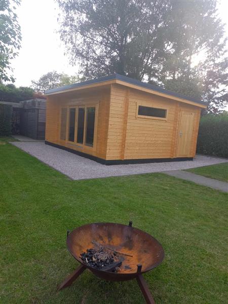 Grote foto nieuw luxe blokhut 44mm dik japan tuin en terras tuinhuisjes en blokhutten
