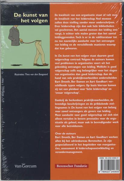 Grote foto de kunst van het volgen berenschot fundatie boeken overige boeken
