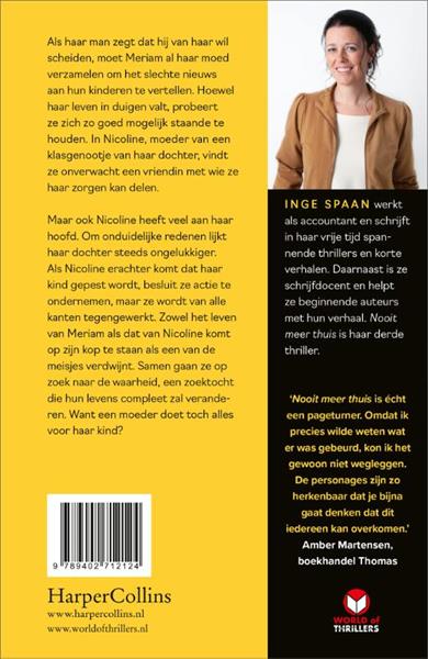 Grote foto nooit meer thuis boeken overige boeken