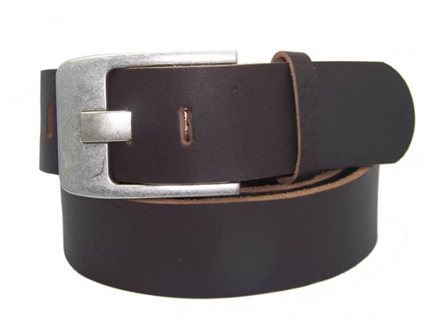 Grote foto 100 leren kwaliteits riem 5 cm breed donkerbruin kleding dames riemen