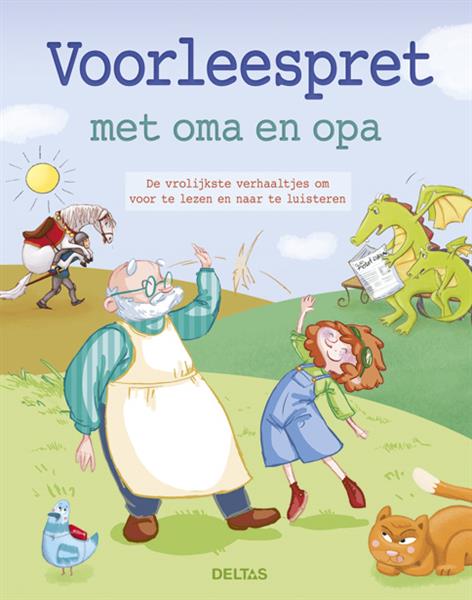 Grote foto voorleespret met oma en opa boeken jeugd 13 jaar en ouder
