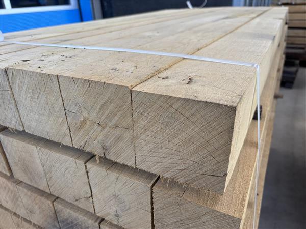 Grote foto 100x100mm frans eikenhout 200 cm lang doe het zelf en verbouw hout en planken