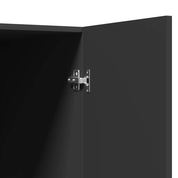Grote foto vidaxl wasmachinekast 71x71 5x91 5 cm zwart witgoed en apparatuur wasmachines