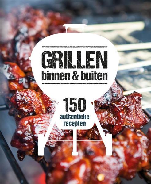 Grote foto grillen binnen buiten boeken kookboeken