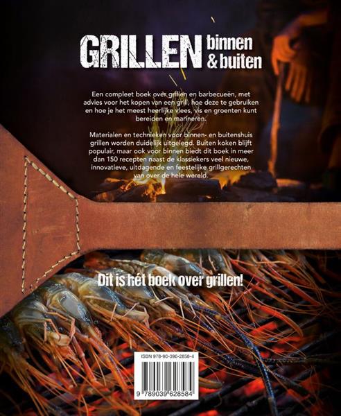 Grote foto grillen binnen buiten boeken kookboeken