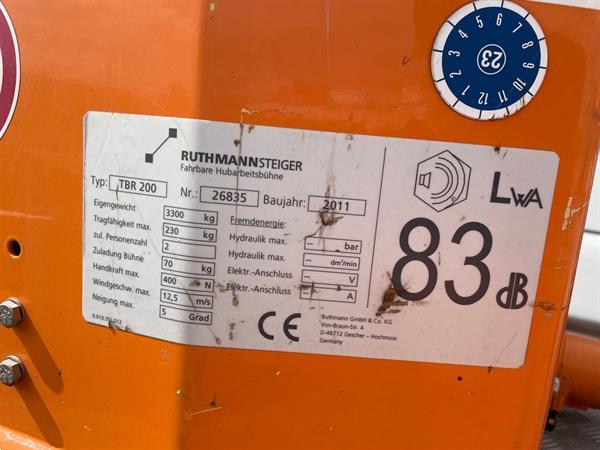 Grote foto ruthmann steiger tbr 200 doe het zelf en verbouw hoogwerkers