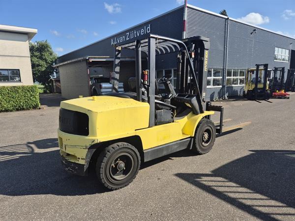 Grote foto hyster h5.50xm diesel mast 3f500 b j 2003 agrarisch heftrucks