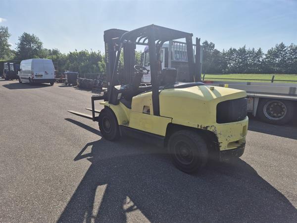 Grote foto hyster h5.50xm diesel mast 3f500 b j 2003 agrarisch heftrucks
