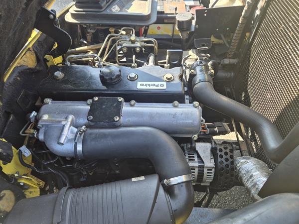 Grote foto hyster h5.50xm diesel mast 3f500 b j 2003 agrarisch heftrucks