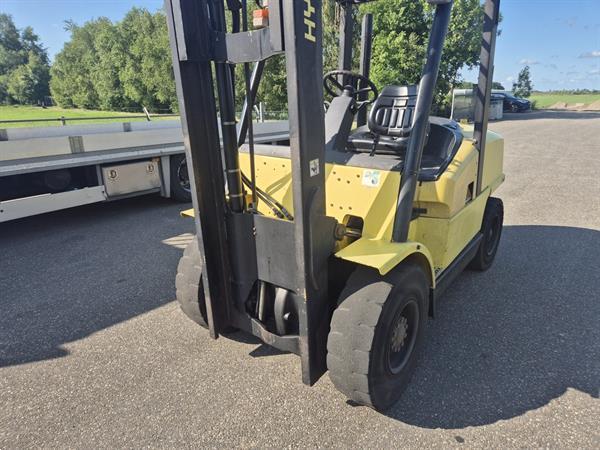 Grote foto hyster h5.50xm diesel mast 3f500 b j 2003 agrarisch heftrucks