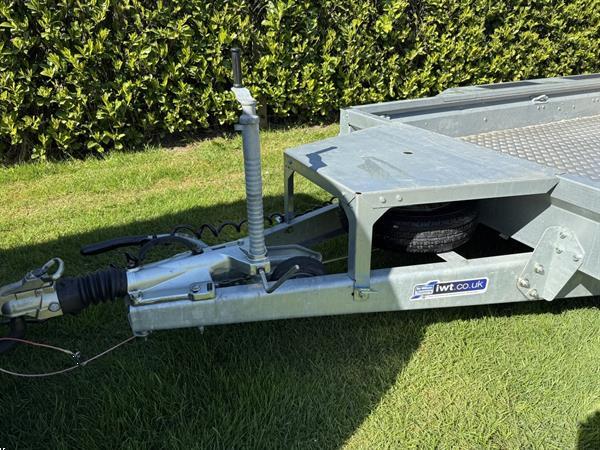Grote foto ifor williams machine transporter gx 105 hd als nieuw agrarisch aanhangwagens