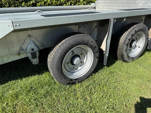 Grote foto ifor williams machine transporter gx 105 hd als nieuw agrarisch aanhangwagens