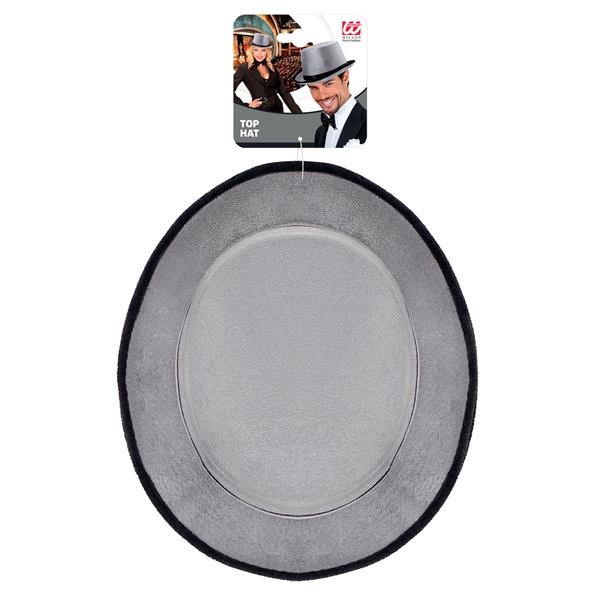 Grote foto hoge hoed grijs fluweel verzamelen overige verzamelingen
