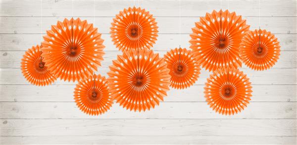 Grote foto decoratieve rozetten oranje 20 30cm verzamelen overige verzamelingen