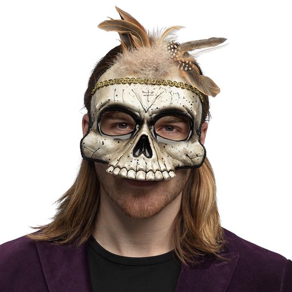 Grote foto halloween oogmasker voodoo damballa verzamelen overige verzamelingen