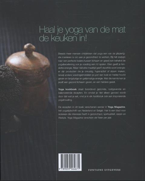 Grote foto yoga kookboek boeken kookboeken
