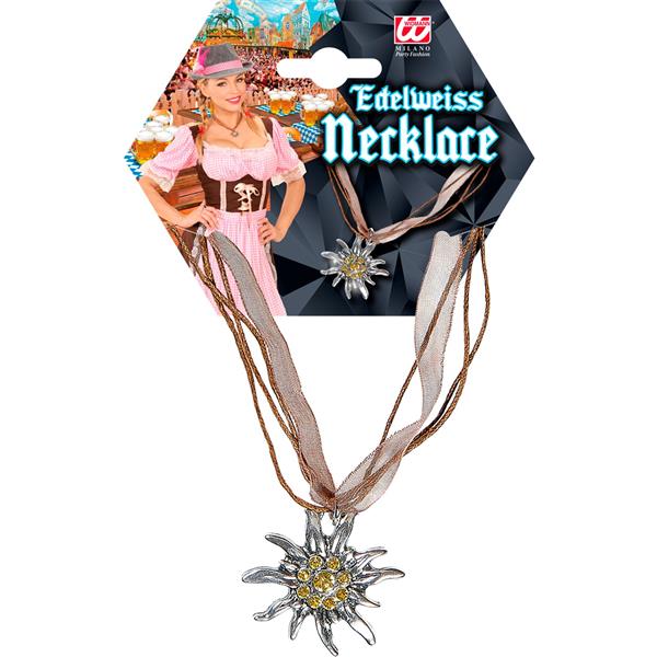 Grote foto ketting strass edelweiss verzamelen overige verzamelingen