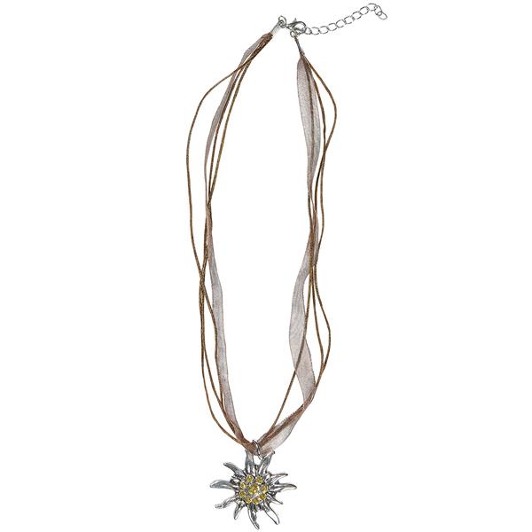 Grote foto ketting strass edelweiss verzamelen overige verzamelingen