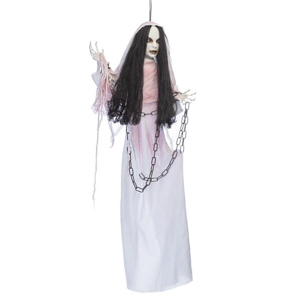 Grote foto halloween hangdecoratie spook geluid en licht 1 2m verzamelen overige verzamelingen