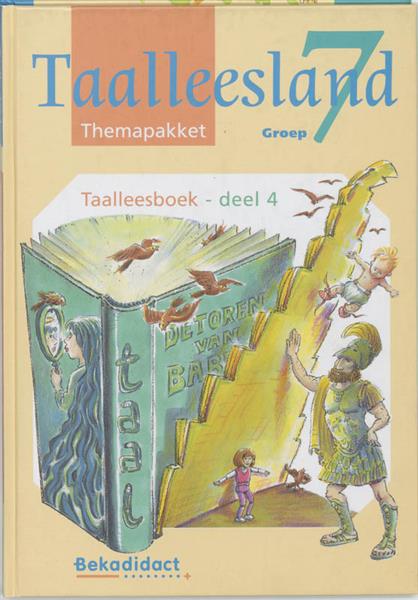 Grote foto taalleesland groep 7 4 deel themapakket taalleesboek boeken overige boeken
