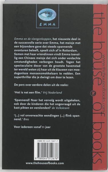 Grote foto emma en de slangenkoppen emma 4 boeken jeugd 13 jaar en ouder