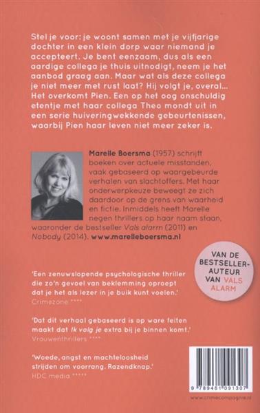 Grote foto ik volg je boeken thrillers