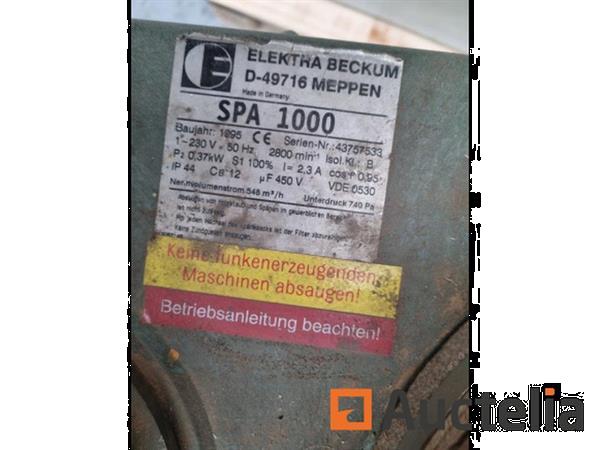 Grote foto tafelzaag elektra beckum pk 250 3100 wn doe het zelf en verbouw onderdelen en accessoires