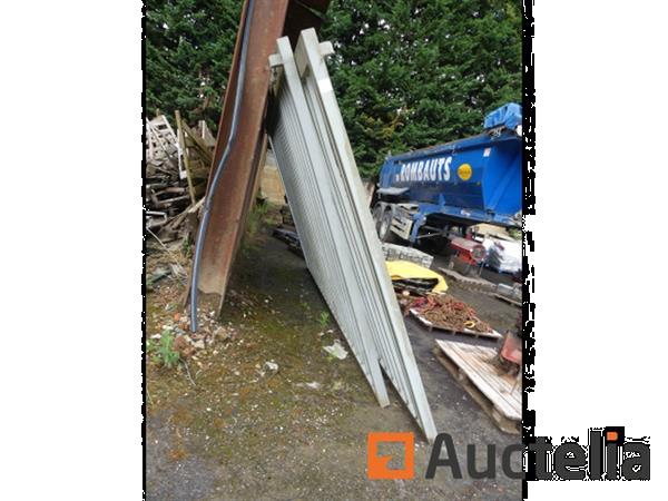 Grote foto dubbele schuifpoort doe het zelf en verbouw onderdelen en accessoires