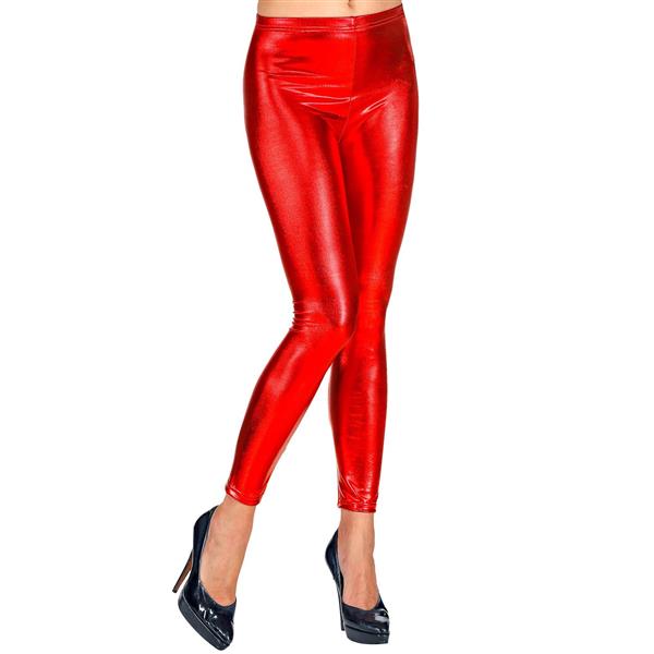 Grote foto leggings metalic rood verzamelen overige verzamelingen