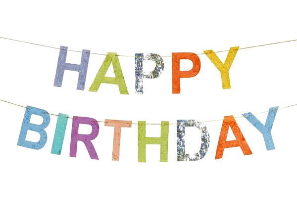 Grote foto happy birthday banner 2.2m mix verzamelen overige verzamelingen