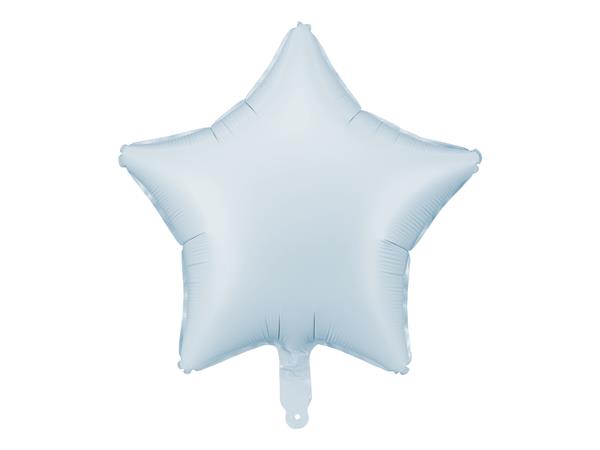 Grote foto foil balloon star 48cm misty blue verzamelen overige verzamelingen