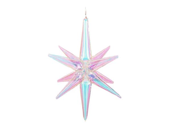 Grote foto 3d foil balloon star 70cm iridescent verzamelen overige verzamelingen